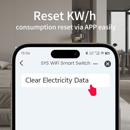 TUYA Interruptor inteligente WiFi com trilho DIN de medição 1P+N 50A