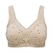 Produktbild QiFei Damen Spitzen Sports BH Gepolsterter Unterhemden BH-Hemden Yoga Bra Fitness Ohne Bügel Strech Reizunterwäsche Klassische Bustier Softschalen Ärmellos Weste Korsagen