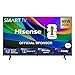 Hisense 40" 40E4STUK LED Full HD Smart TV with Freely, Netflix, Disney+ and YouTube - Natural Colour Enhancer, Dolby Audio, Share to TV, Noise Reduction, Game Mode, DTS Virtual: X, Smart Home Ready