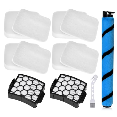 Image of LA502 LA500 LA455 Brush Roller Filter Replacement for Shark Lift-Away ADV DuoClean PowerFins LA502 LA502NP LA500 LA500WM Upright Vacuum, Replaces Part XHF320 XFFK320 1483FC200
