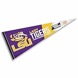 College Flags & Banners Co. Louisiana State LSU Tigers 2025 Women's March Basketball Madness Pennant Flag