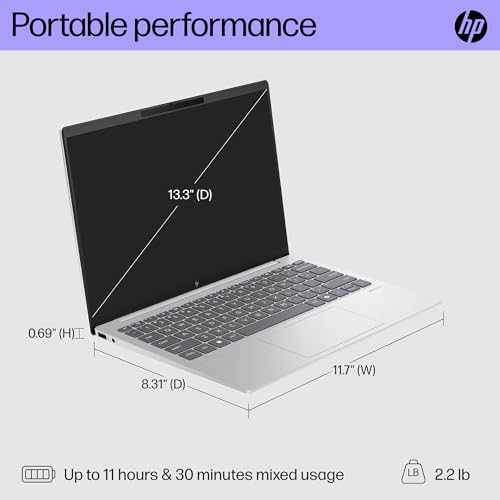 Hp 9W0Z8UA#ABA Pavilion Aero 13.3 Inch Laptop, Wuxga Display, Amd Ryzen 5 8640U, 16 Gb Ram, 512 Gb Ssd, Amd Radeon Graphics thumb #3