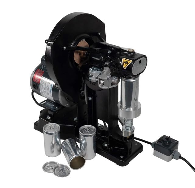 Generic All American SF202A Can Sealer Flywheel Beverage Can Seamer Canner, Black & Aluminum