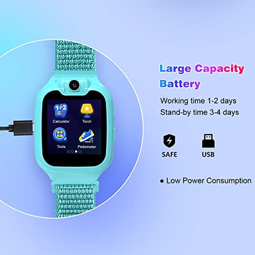 mewmewcat G9 2G Crianças Relógio Smartwatch Crianças Relógio Despertador 16 Jogos de Puzzle Câmera M