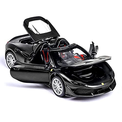 Image of 1:32 Scale Ferrati J50 Model Toy Car | Metal Pullback Diecast Car for Kids with Openable Doors, Sound, Light Effects Toy for Car Enthusiasts (Color As Per Available)