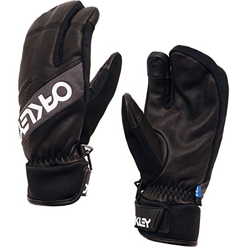 Oakley Factory Winter Trigger 2 Men's Snowboarding Mitten Gloves - Blackout/Medium