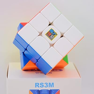 Bukefuno MoYu RS3M 2020 3x3 Magnetic Cube Speed Magic Cube Moyu RS3M 3x3x3 2020 Stickerless MFJS Puzzle Speed RS3 M 2020