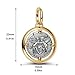 ZURWTCH Medallion Charm Fit Women Bracelet Necklaces Fashion Gifts 925 Sterling Silver DIY Jewelry (Cupids Medallion Charm M1786)