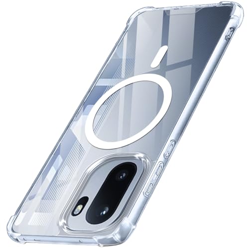 Image of TheGiftKart Crystal Clear Back Cover Case for OnePlus 15R 5G | 360 Degree Protection | Shock Proof Design | Transparent Back Cover Case for OnePlus 15R 5G (PC & TPU, Transparent Bumper)
