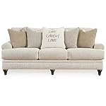 Signature Design by Ashley Valerani Classic Sofa for Living Room, Beige - Image 4