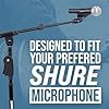 Shure by Gator Deluxe Tripod Mic Stand with Telescoping Boom and Pistol Grip One-Handed Clutch, black (SH-TRIPODSTANDTBMDX) #1