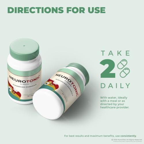 NutraVibe Neurotonic Capsules, 5 Pack — view 7