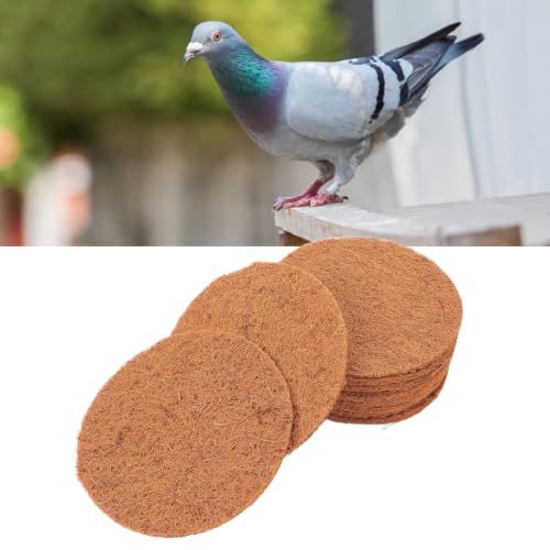 Image of 10Pcs Bird Nesting Mat Pigeon Breeding Eggs Mat Dry Grass Mattress Nesting Pads Comfortable Bedding for Birds Pigeons Chicken