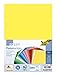 Produktbild folia 614/50 09 - Fotokarton Mix, DIN A4, 300 g/m², 50 Blatt, sortiert in 10 Farben, zum Basteln und kreativen Gestalten von Karten, Fensterbildern und für Scrapbooking