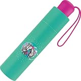 Scout Kinder Regenschirm Taschenschirm Schultaschenschirm mit großen Reflektionsflächen extra leicht Summer Green