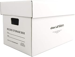 ディスクユニオン EPレコード (7インチシングル)用 ダンボール レコードストレージボックス RECORD STORAGE BOX (EP) 5枚セット / disk union