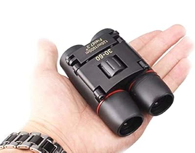 ARPDJK Compacto Pequeño Prismático 30x60 Potente Telescopio Plegable con Tela de Limpieza y Estuche para el Transporte, Prismático Binocular de Bolsillo Ligero para Adultos y Niños | Ya disponible en tu tienda friki favorita! En mundofriki.es!