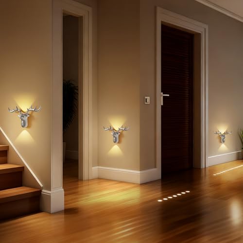 Apliques de pared LED de madera clara para iluminar con calidez tu pasillo o dormitorio 5