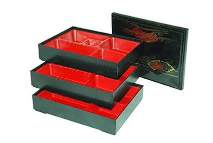 Set Of 3 Japanese Lunch Bento Boxes / Food Carrier / Food Storage & Organization Container