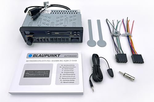 Autoradio Youngtimer Blaupunkt Hamburg SQM 23 pour retrouver le look vintage et le son moderne