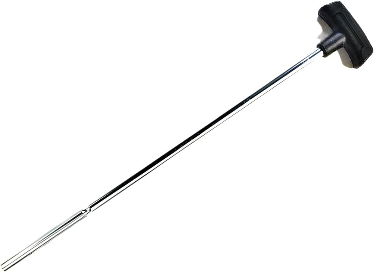 Generic 44-94-0075 Plunger Rod With Handle Replaces For Milwaukee 2646-20 2646-21CT & 2646-22CT M18 Grease Gun Kit, Silver