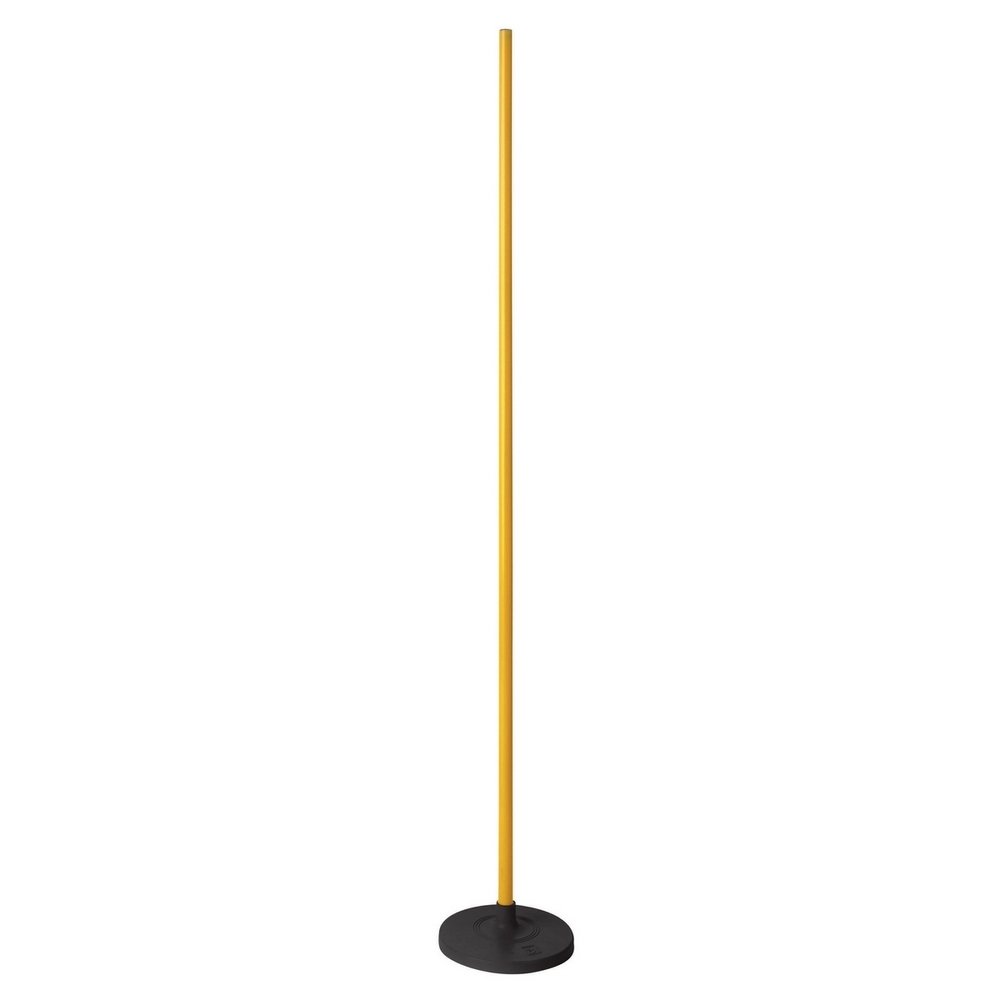 Lot de 4 Piquets slalom terrain synthétique - Jaune - Dimension : 1,60 m. Diamètre : 25 mm