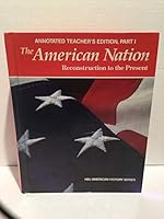 The American nation: Reconstruction to the present (HBJ American history series) 0153760214 Book Cover