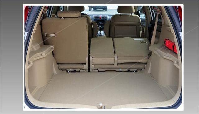 Tapis de Coffre pour CRV 2007-2011 - Protection Sur Mesure Noire - 2