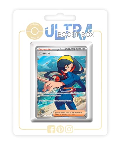 Roseille 204/167 Full Art Pokémon Mascarade Crépusculaire coffret 10 cartes