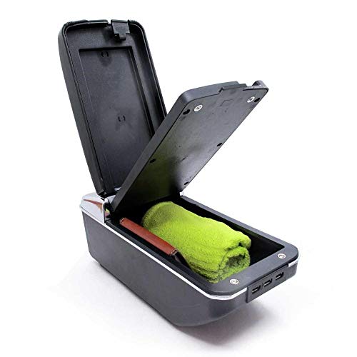 Apoio de Braço Universal Preto Ajustável 7 Entradas Usb