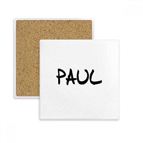 Coaster Paul sous-verre absorbant pierre boisson tasse décoration multicolore - 2