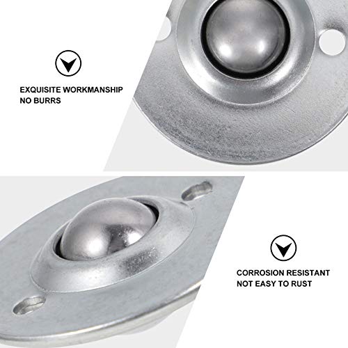 VILLCASE Rolamentos de Transferência de Esferas de 10Pcs de Aço Carbono Unidade de Mesa de Rolos de