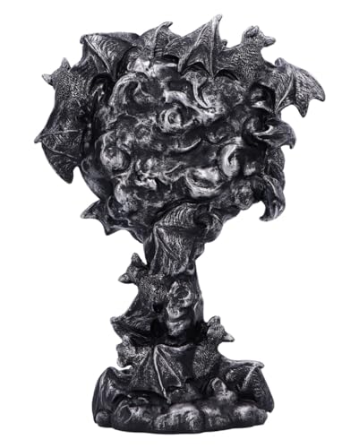 Reloj de mesa gótico Chiroptera Time Bat para transformar tu rincón de lectura o despacho 3