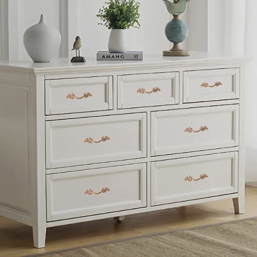 Fvstar 10pcs Antique Dresser Handles,Kitchen Cabinet Pulls,Vintage Drawer Pulls and Knobs,Furniture Cupboard Door Handles for Bathroom,2.5 inch Hole to Hole (Antique Silver) - Image 8