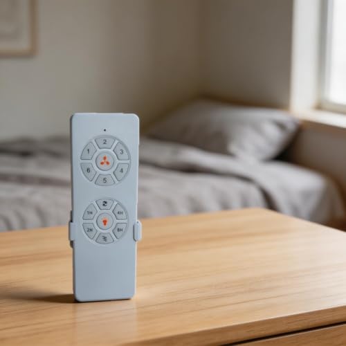 Mando para ventilador de techo con luz inversor de velocidad variable con botones de fácil operación 7