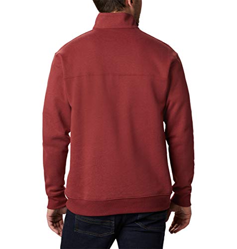 Columbia Men's Hart Mountain II Half Zip, Red Jasper, 4X Big2