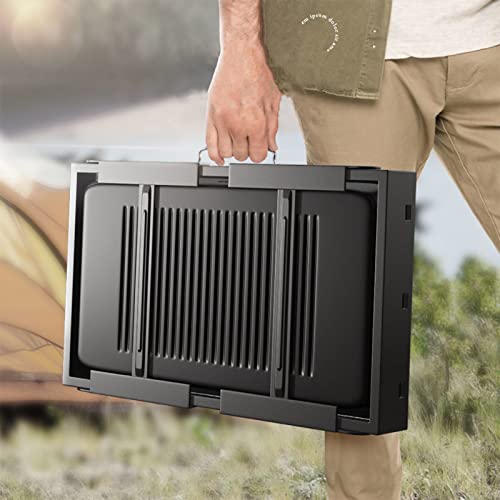 Parrilla portátil para barbacoa Chal – Diseño plegable para fácil instalación, perfecta para nics y camping – Cocina al aire libre sin complicaciones Equint