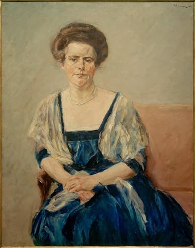 Pintura sobre lienzo Max Liebermann Ritratto di Maria Newman replica de alta fidelidad