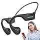 MONODEAL Knochenschall Kopfhörer Bluetooth, Open Ear Kopfhörer Kabellos, 5.3 Sport Bone Conduction Kabellos IPX7 wasserdichte Schweißfeste Sportkopfhörer für Läufer Fahrrad Radfahren Fitness