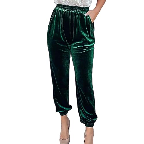 Sarouel femme taille haute et ample avec poches pour le sport