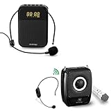 W WINBRIDGE Save More On Wireless S92 Pro Porable PA Speaker and S209 Voice Amplifier Bundle