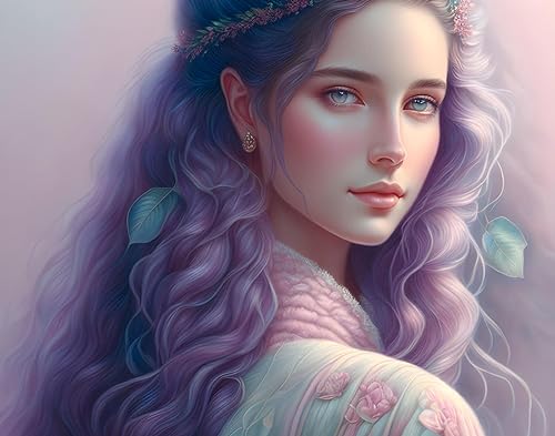 Image d'une belle fille sur toile 58 x 90 cm pour créer un cocon cosy