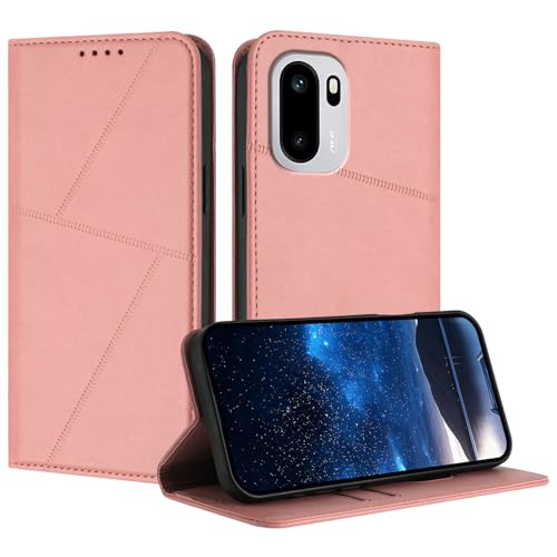 �Ή��@�� for OnePlus Ace 6 / Ace 6T / 15R �t���b�v���X�^���h�A�}�O�l�b�g���J�A�X���b�g�t���ی�P�[�X Pink