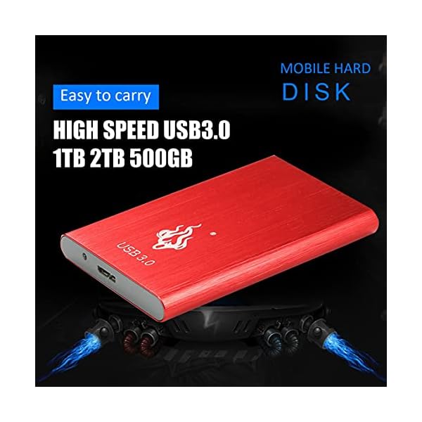 MeterBew1147 USB 3.0 2 TB 1 TB Externe Festplatte Festplatte 2,5 '' Fit ​​für PC Windows Portable 500 GB 1 TB 2 TB… – Bild 8
