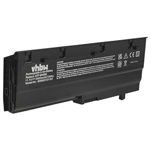 vhbw Akku Ersatz für Medion BTP-BVBM, BTP-BWBM, BTP-BYBM, BTP-BZBM, BTP-C1BM, BTP-C1BM5 für Notebook (6600mAh, 11,1V, Li-Ion)
