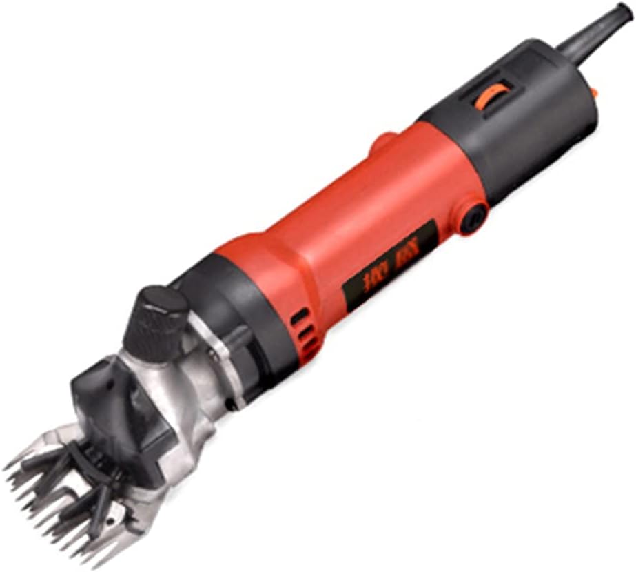 GagalU Electric Goat Clipper Shearing, Machine Sheep Shears, All-Copper Motors, 6-Speed Speed Regulation, 13-Tooth Straight Blades, High-Power, Portable, Suitable for All Kinds of Sheep/A / 36cm