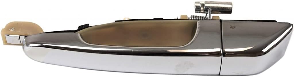 KarParts360 for Hyundai Entourage Exterior Door Handle 2007 2008 Rear Driver Side Side Sliding Door | Chrome | HY1520116 | 836504D011