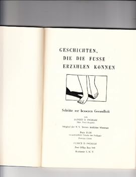Unknown Binding Geschichten die die Fusse Erzahlen Konnen: Schritte zur besseren Gesundheit Book