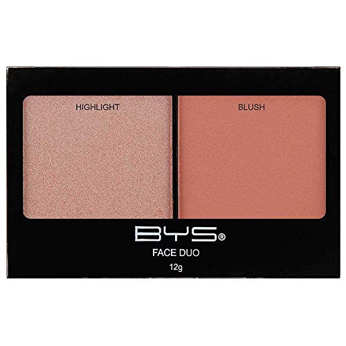 BYS Face Duo - Highlight and Blush Palette
