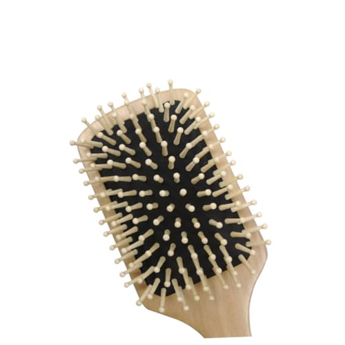 Healvian Brosse à Cheveux En Bois 1 Pièce Peigne De Massage En Bois Brosse à Palette Pour Types De Cheveux Pour Hommes Et Femmes Utilisation Quotidienne